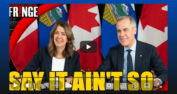 Video | Why is DANIELLE SMITH DOING THIS?! by Unacceptable Fringe