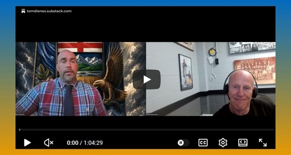 Video | Interview with Alberta's Prosperity Project and Stay Free Alberta's CEO Mitch Sylvestre. (Ep#74) by Sheepdogging with Tom Dienes