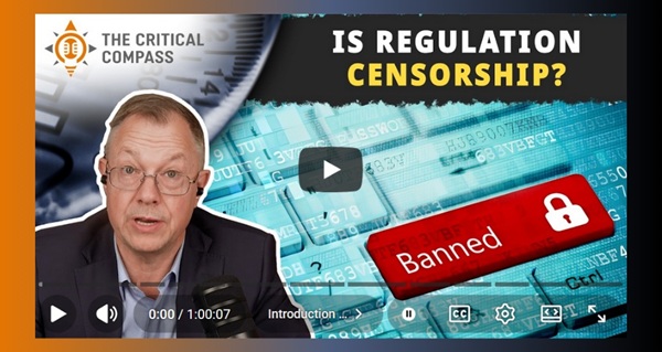 Video | "It's Time to Abolish the CRTC" | John Carpay by The Critical Compass