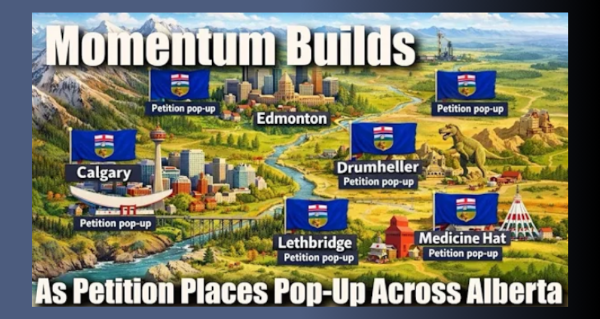 Video | The Petition Campaign GROWS as locations POP-UP across Alberta by John Bolton