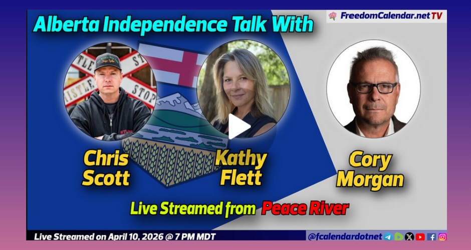 Video | FreedomCalendar.net TV #095: Let's Talk Alberta in Peace River (LiveStream)  Hosted by Let's Talk Alberta Recorded by FreedomCalendar.netVideo | FreedomCalendar.net TV #095: Let's Talk Alberta in Peace River (LiveStream)  Hosted by Let's Talk Alberta Recorded by FreedomCalendar.net