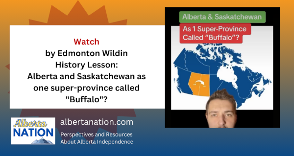 Watch | Edmonton Wildin | Alberta and Saskatchewan as one super-province called "Buffalo"?