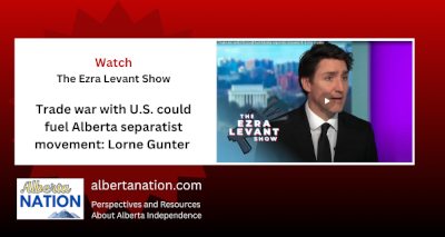 Watch | The Ezra Levant Show, Rebel News | Trade war with U.S. could fuel Alberta separatist movement